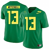 Oregon Ducks 13 Dillon Mitchell Apple Green Nike College Football Jersey Dzhi,baseball caps,new era cap wholesale,wholesale hats